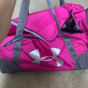 Under armor hot pink XL duffle